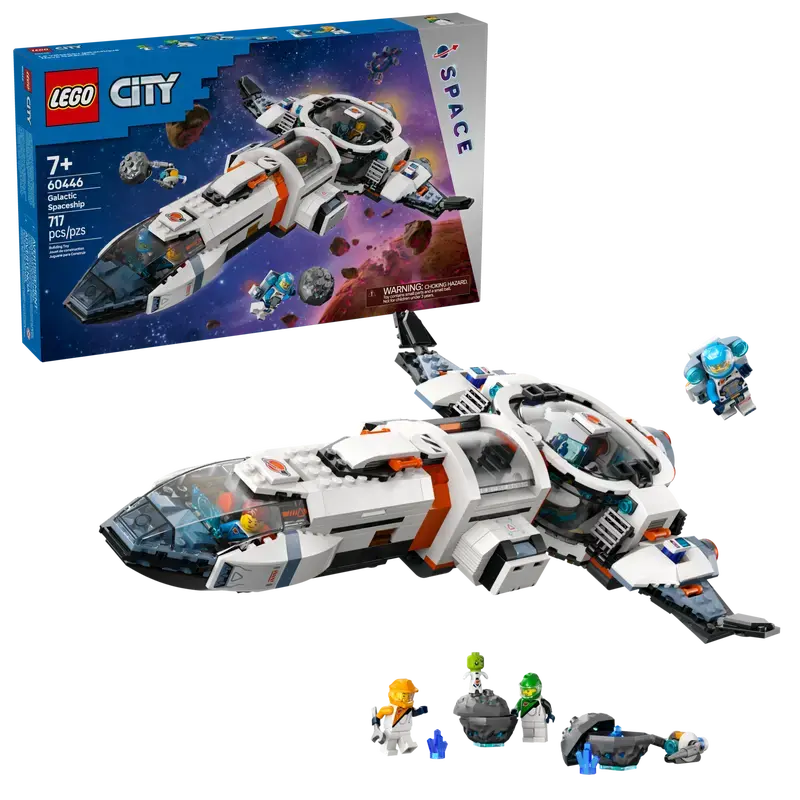 Lego Lego 60446 City - Le vaisseau galactique modulaire