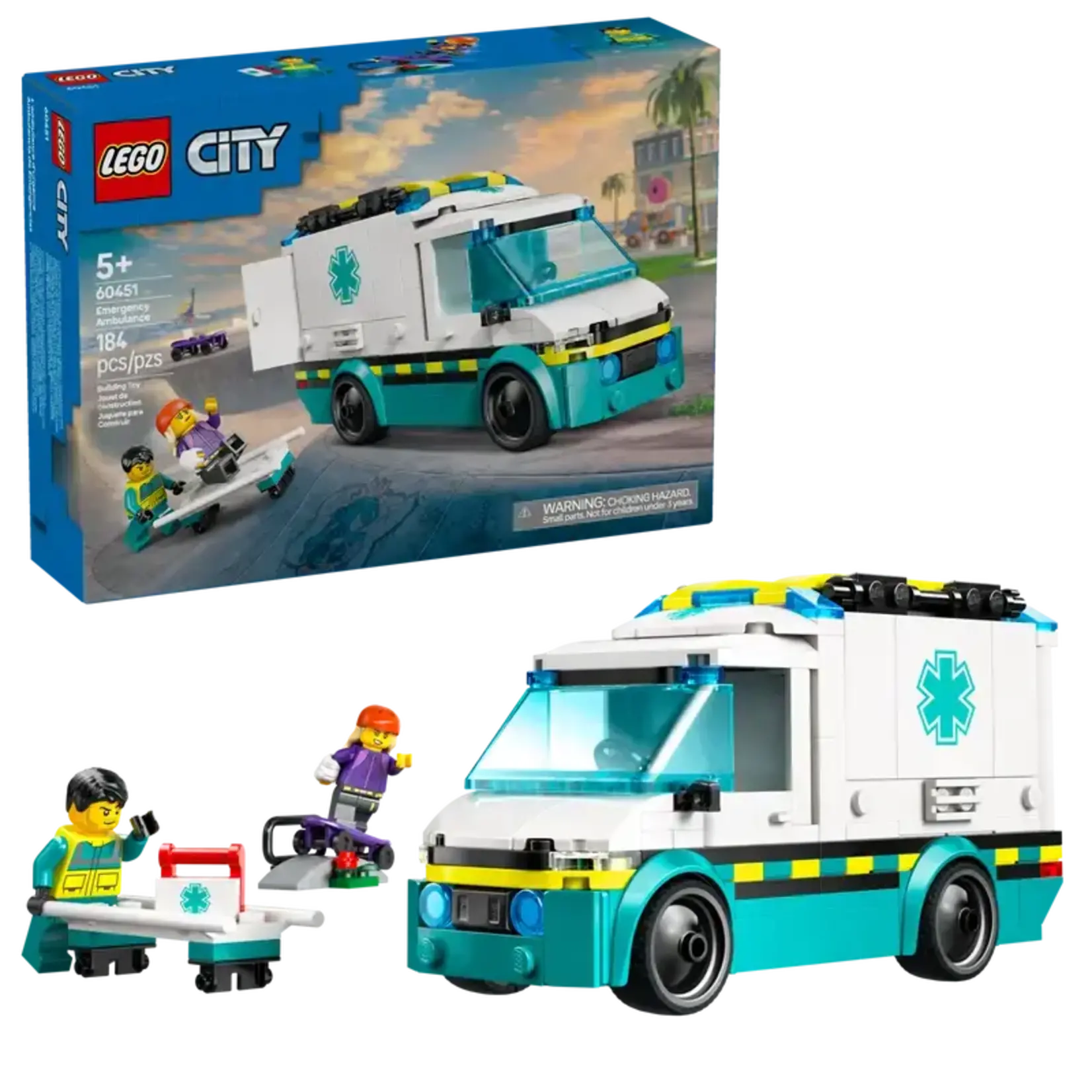 Lego Lego 60451 City - L'ambulance d’urgence
