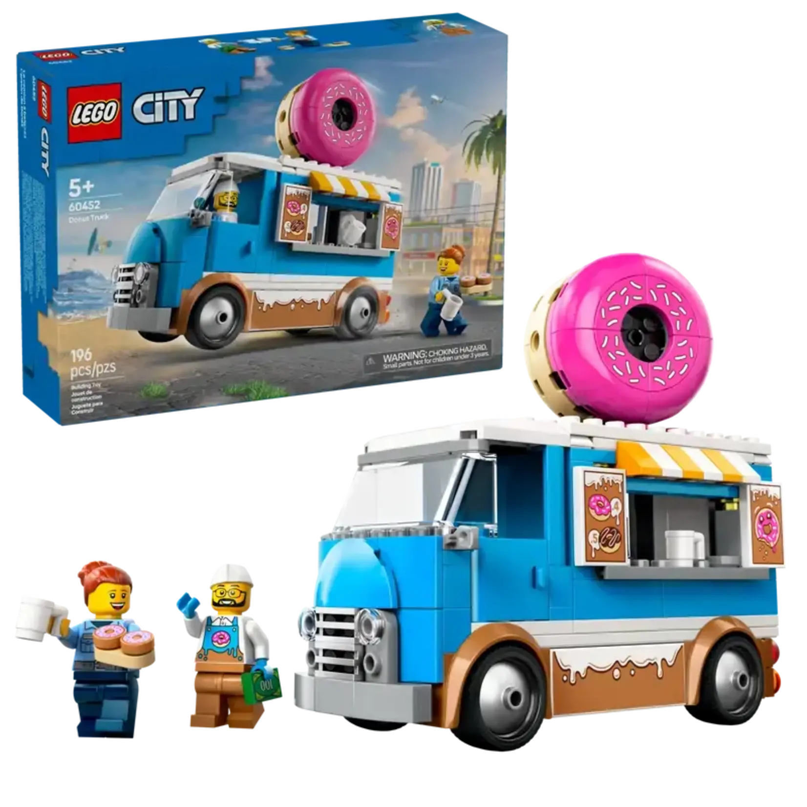 Lego Lego 60452 City - Le camion à beignes