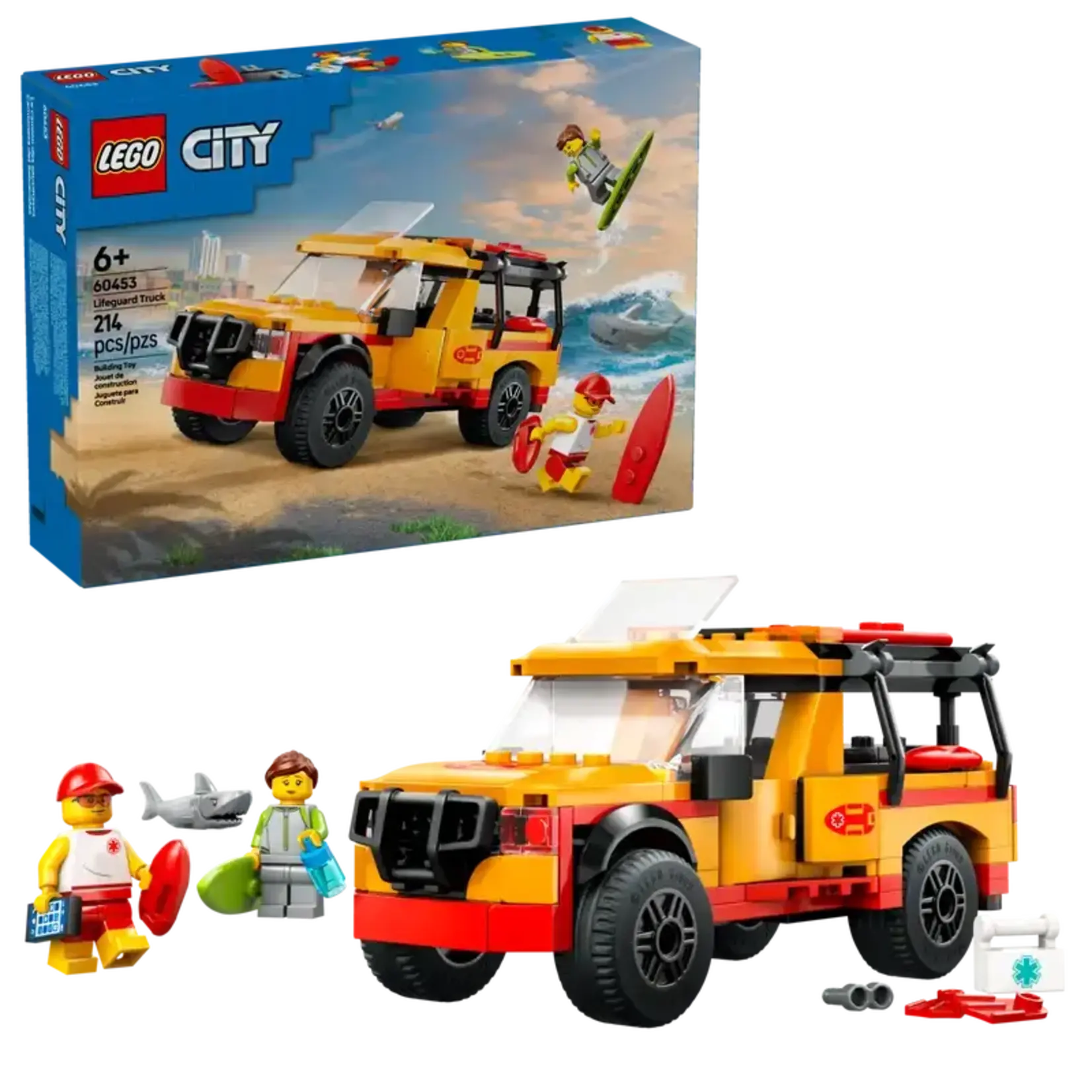 Lego Lego 60453 City - Le camion des sauveteurs de la plage