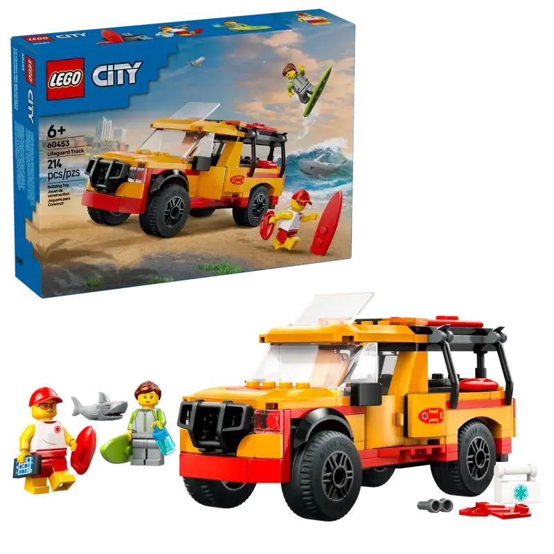 Lego Lego 60453 City - Le camion des sauveteurs de la plage