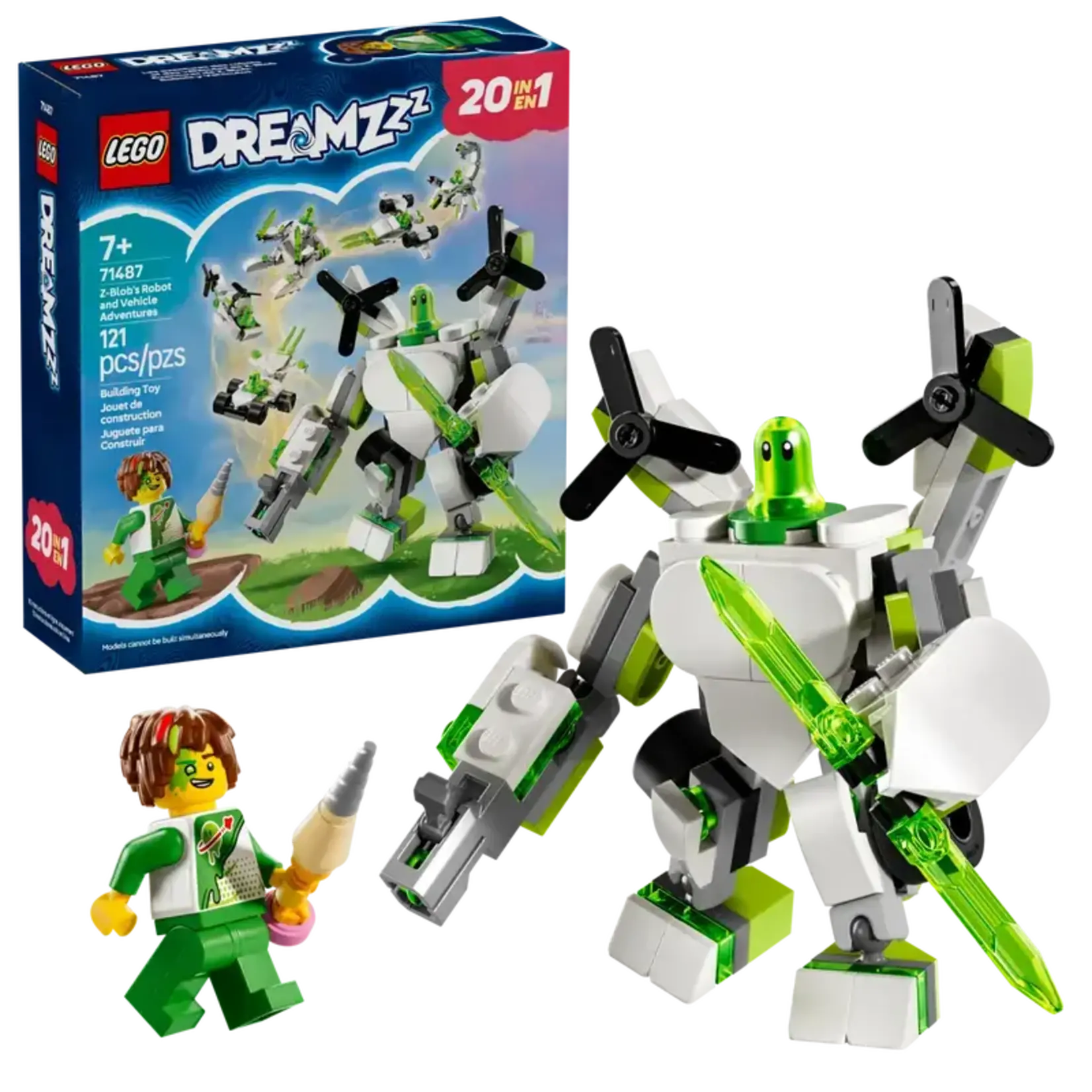 Lego Lego 71487 Dreamzzz - Les aventures des robots et des véhicules de Z-Blob