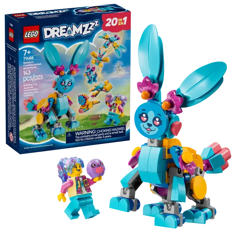Lego Lego 71488 Dreamzzz - Les aventures animalières créatives de Bunchu