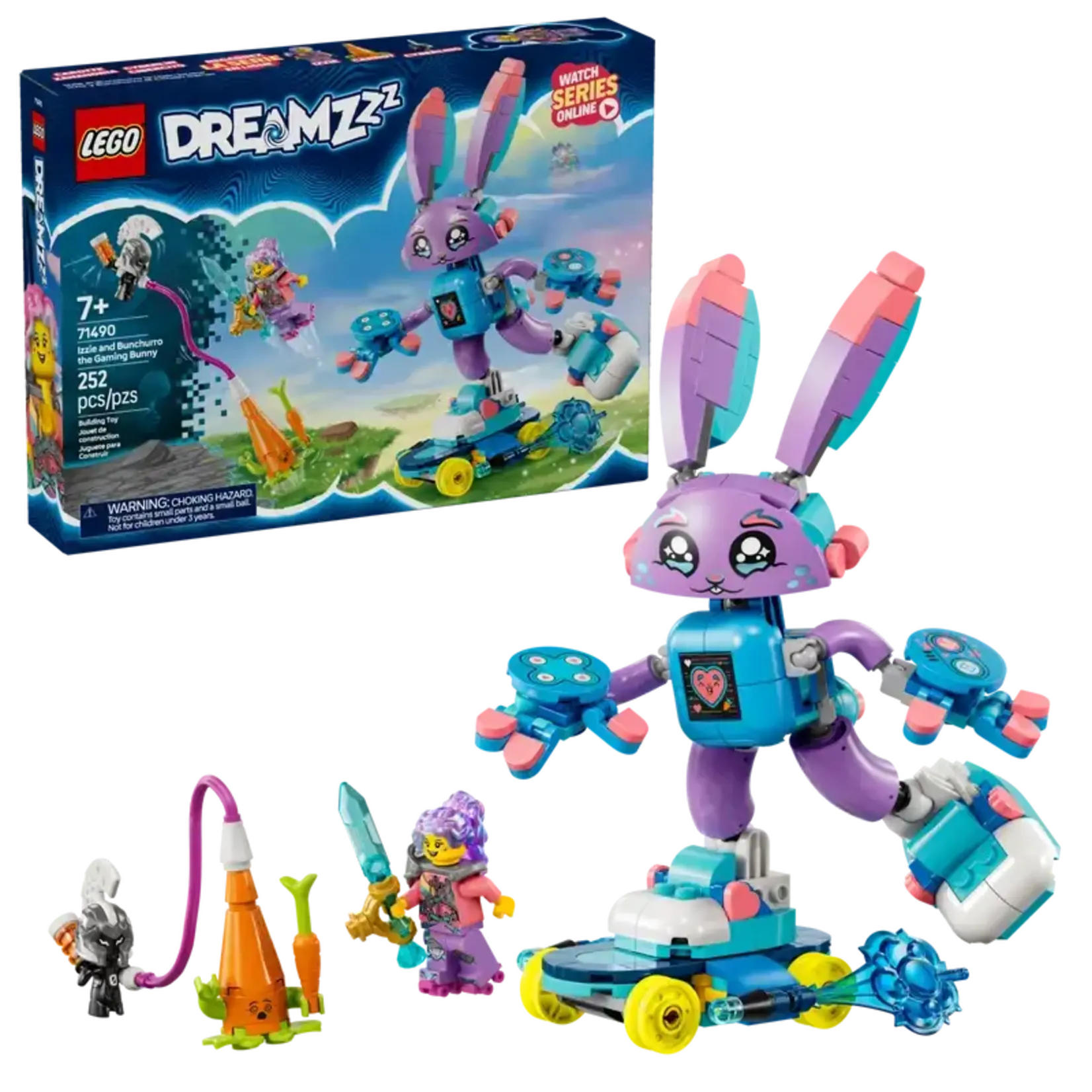 Lego Lego 71490 Dreamzzz - Izzie et Bunchurro le lapin joueur