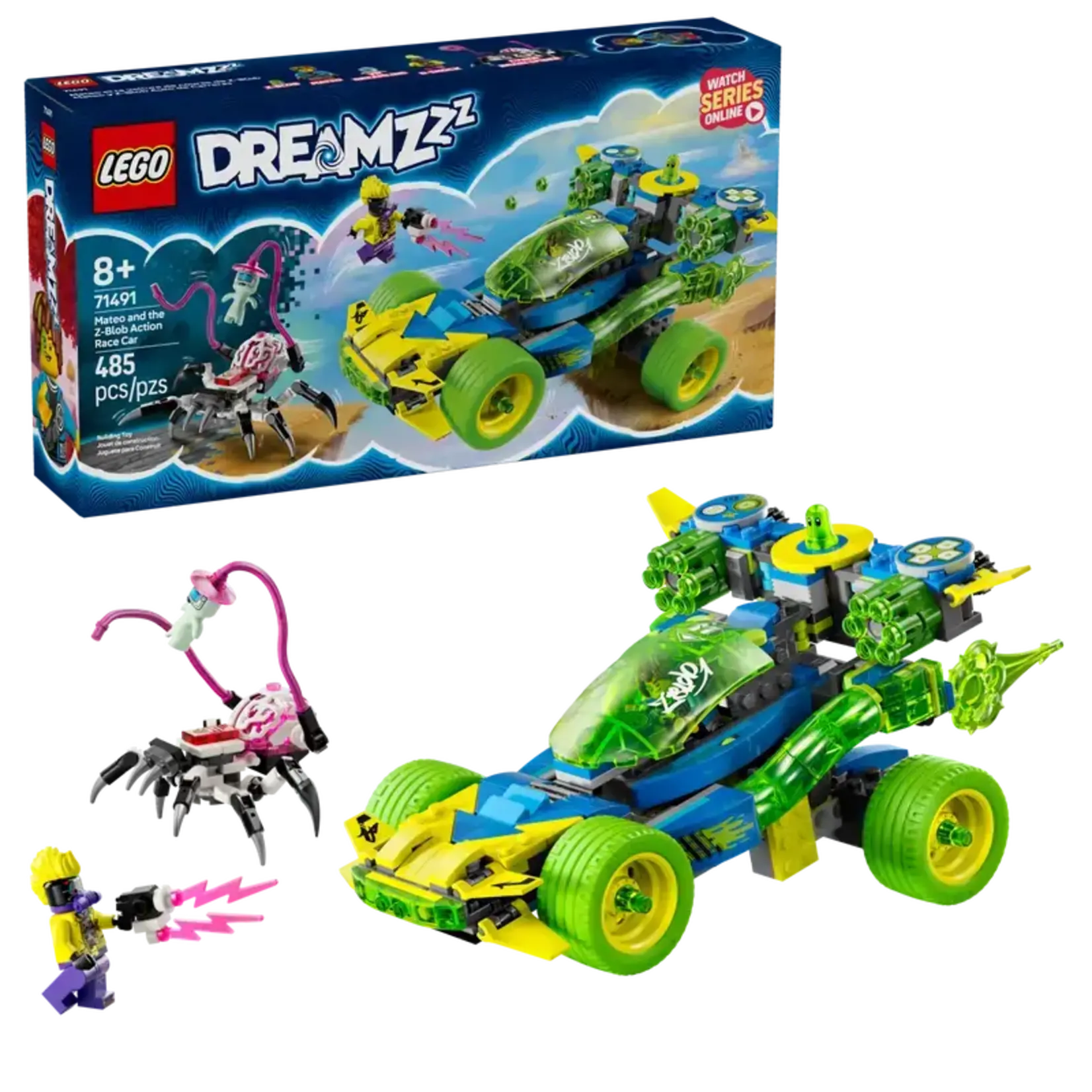 Lego Lego 71491 Dreamzzz - Mateo et la voiture de course de Z-Blob
