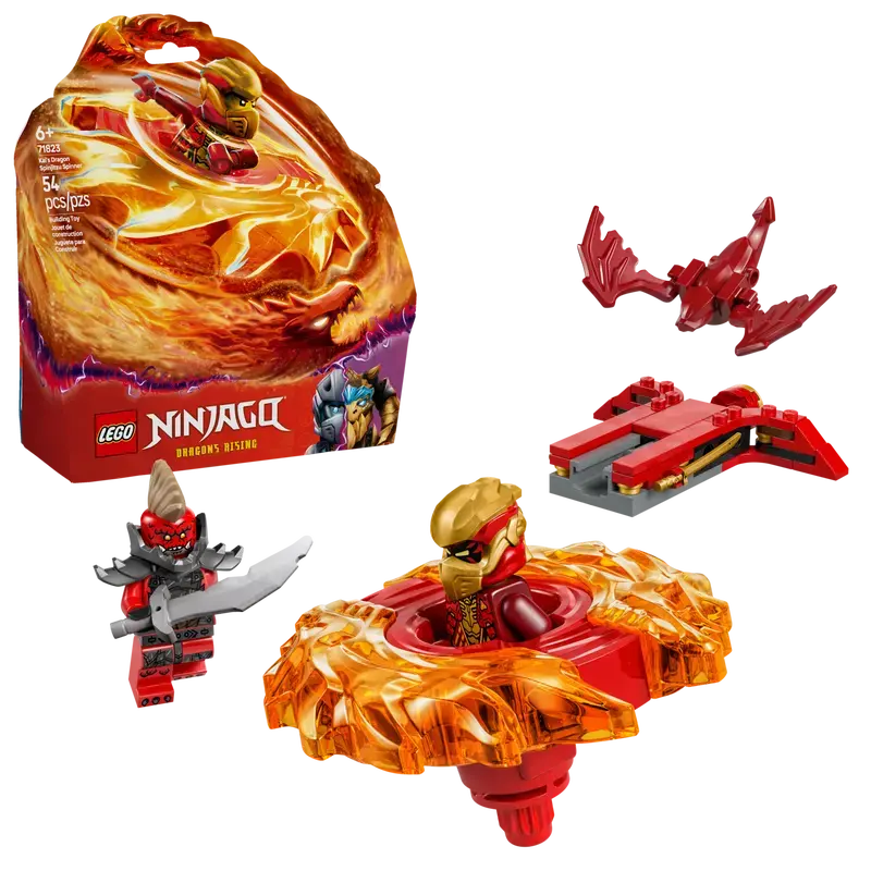 Lego Lego 71823 Ninjago - La toupie Spinjitzu du dragon de Kai