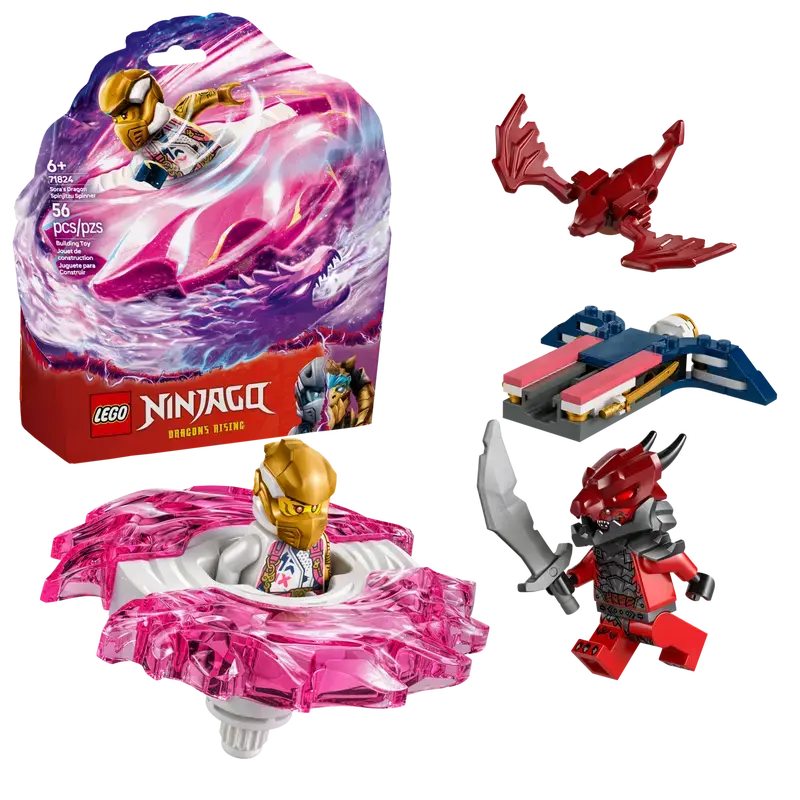 Lego Lego 71824 Ninjago - La toupie Spinjitzu du dragon de Sora