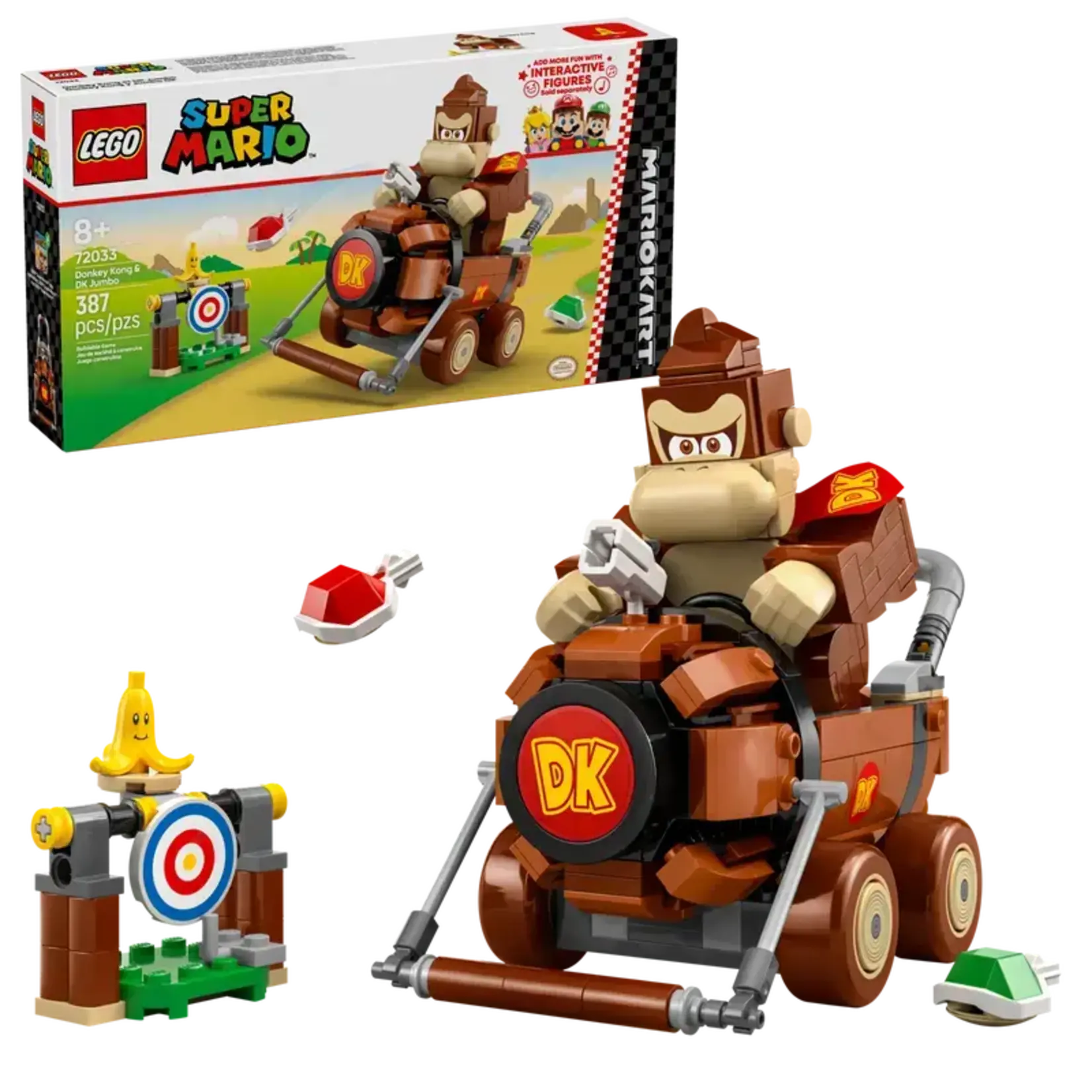Lego Lego 72033 Super Mario - Mario Kart™ – Donkey Kong et DK Jumbo
