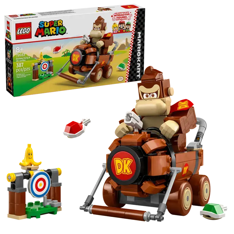 Lego Lego 72033 Supr Mario - Mario Kart™ – Donkey Kong et DK Jumbo
