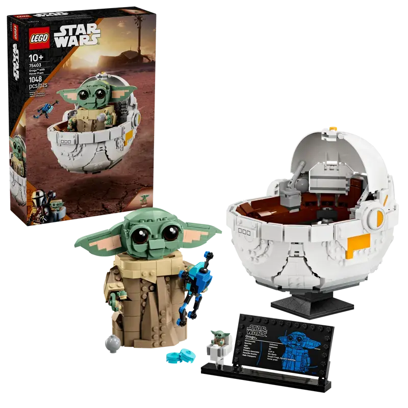 Lego Lego 75403 Star Wars - Grogu™ et son landau à répulseurs