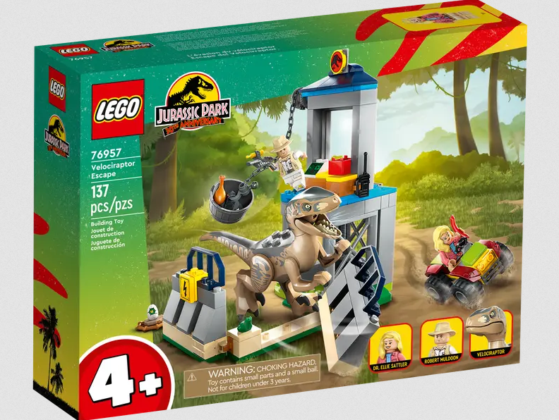 Lego *****Lego 76957 Jurassic Park - L'Évasion du Vélociraptor