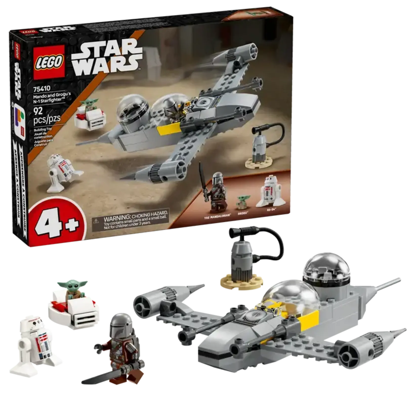 Lego Lego 75410 Star Wars - Le chasseur N-1 de Mando et Grogu
