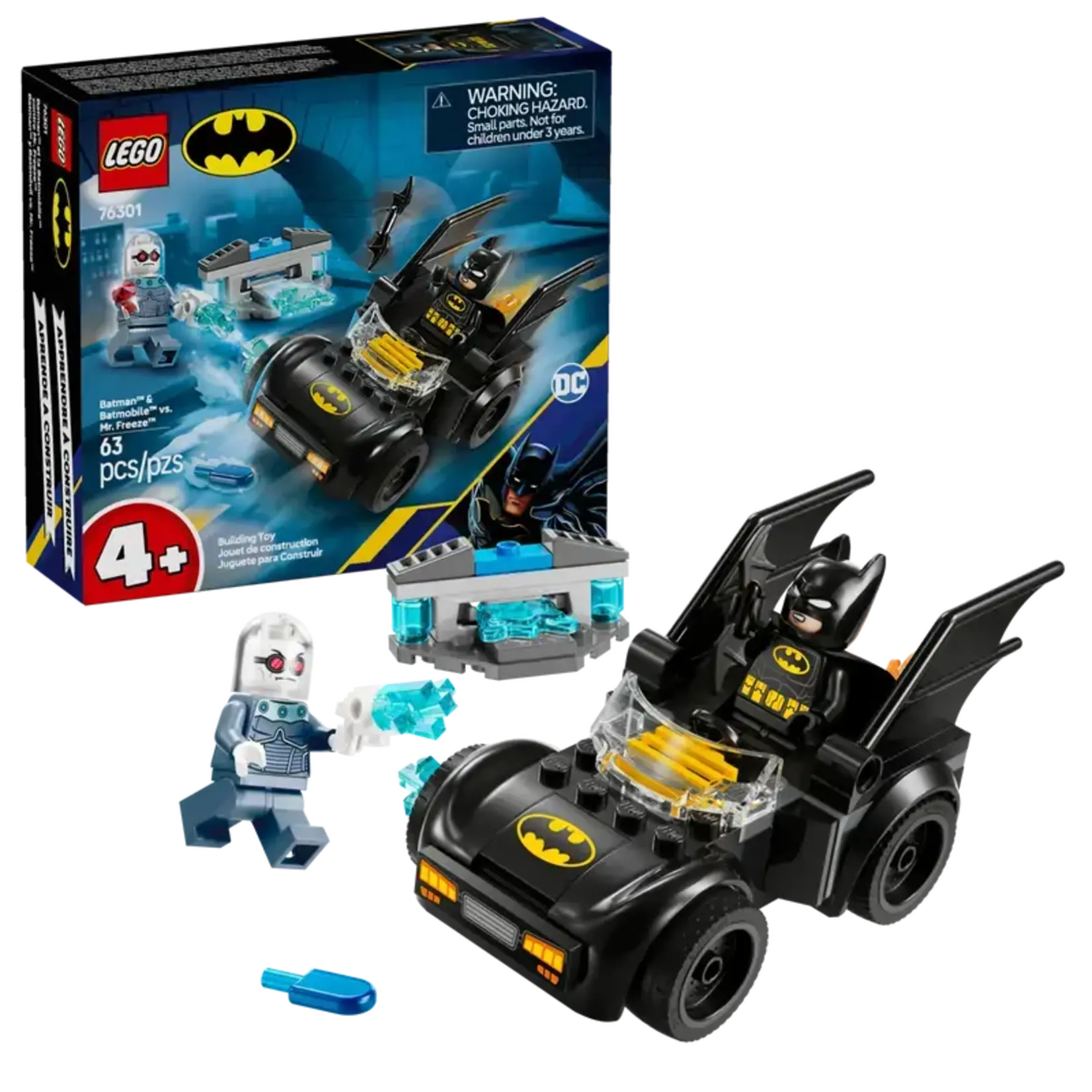 Lego Lego 76301 Batman - Batman™ et la Batmobile™ contre Mr. Freeze™