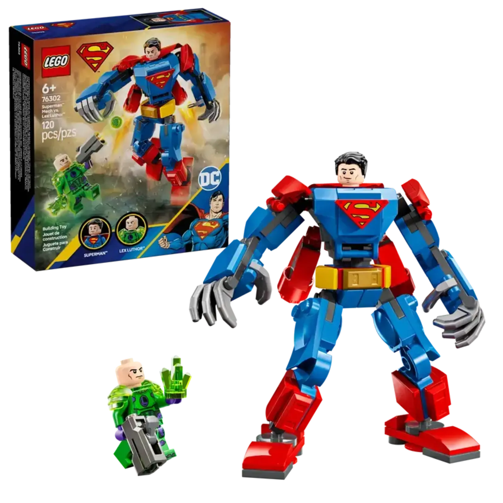 Lego Lego 76302 DC - Le robot de Superman™ contre Lex Luthor™