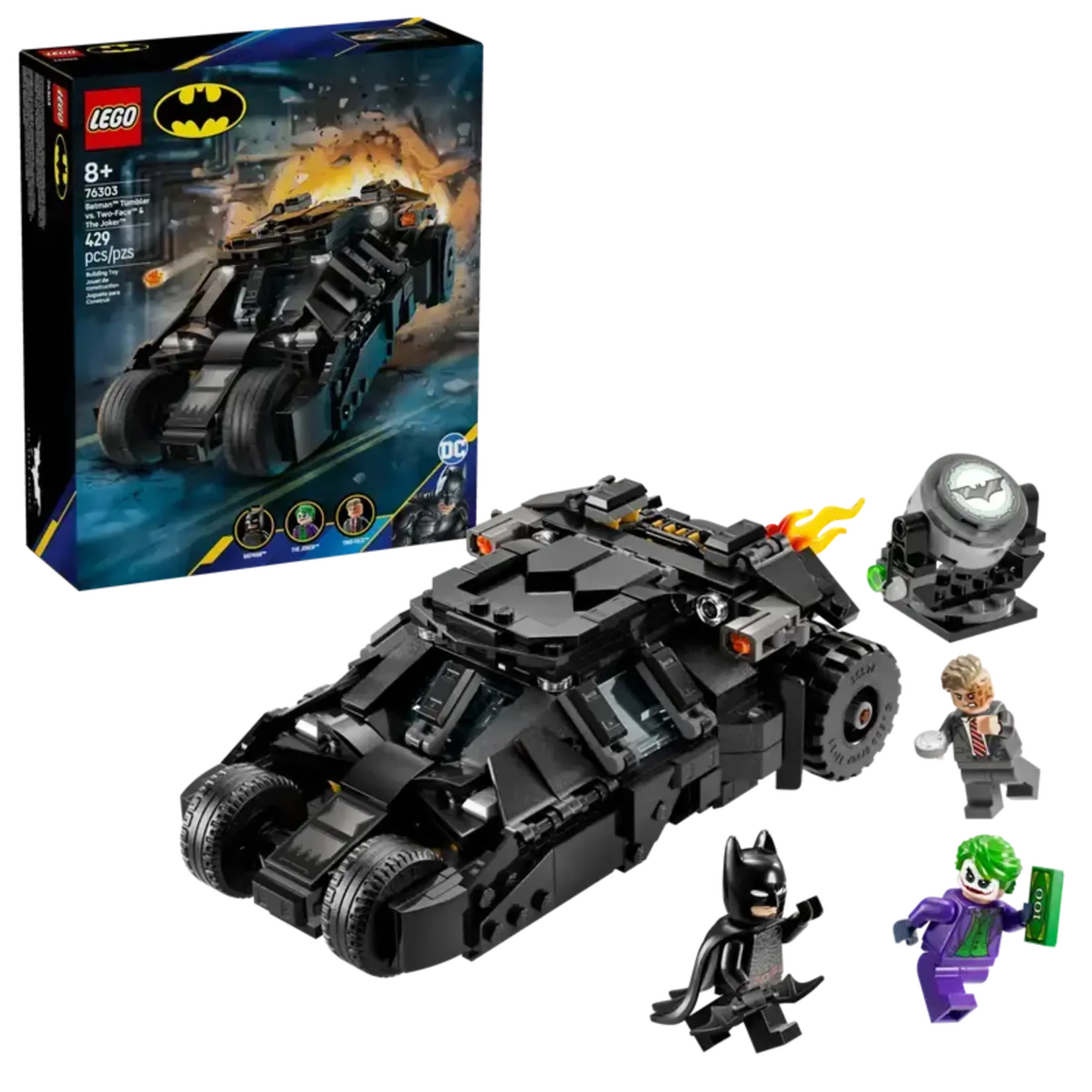 Lego Lego 76303 Batman - La Tumbler de Batman™ contre Double-Face et le Joker™
