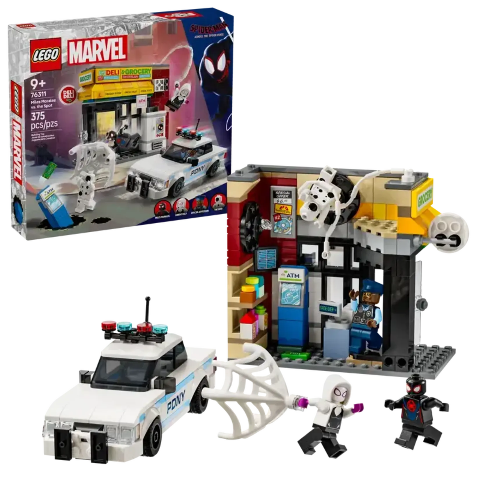 Lego Lego 76311 Marvel - Spider-Verse : Miles Morales contre la Tache