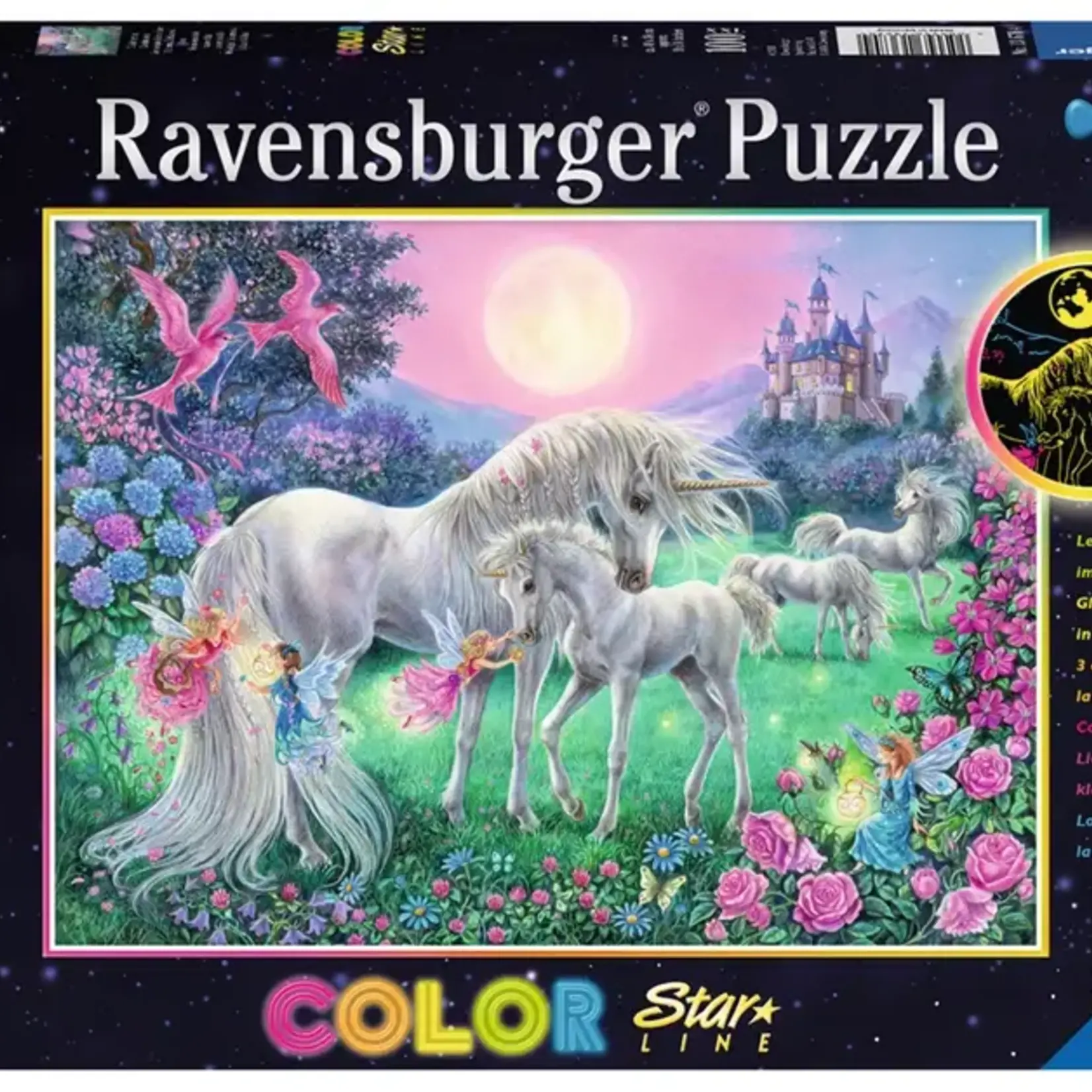 Ravensburger Ravens 100XXL Licornes au clair de lune