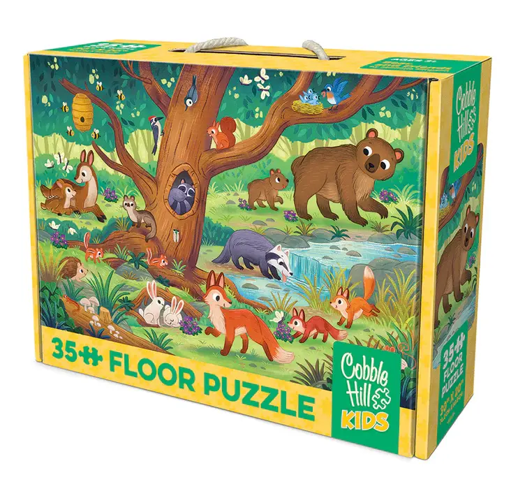 Cobble Hill Cobble Hill Floor Puzzle 35 - Bear and Friends