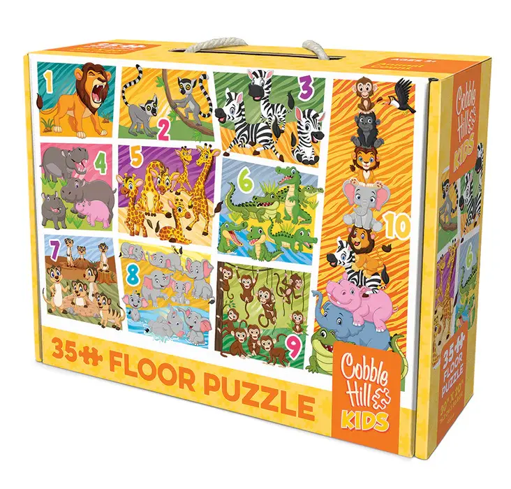 Cobble Hill Cobble Hill Floor Puzzle 35 - Animals Count