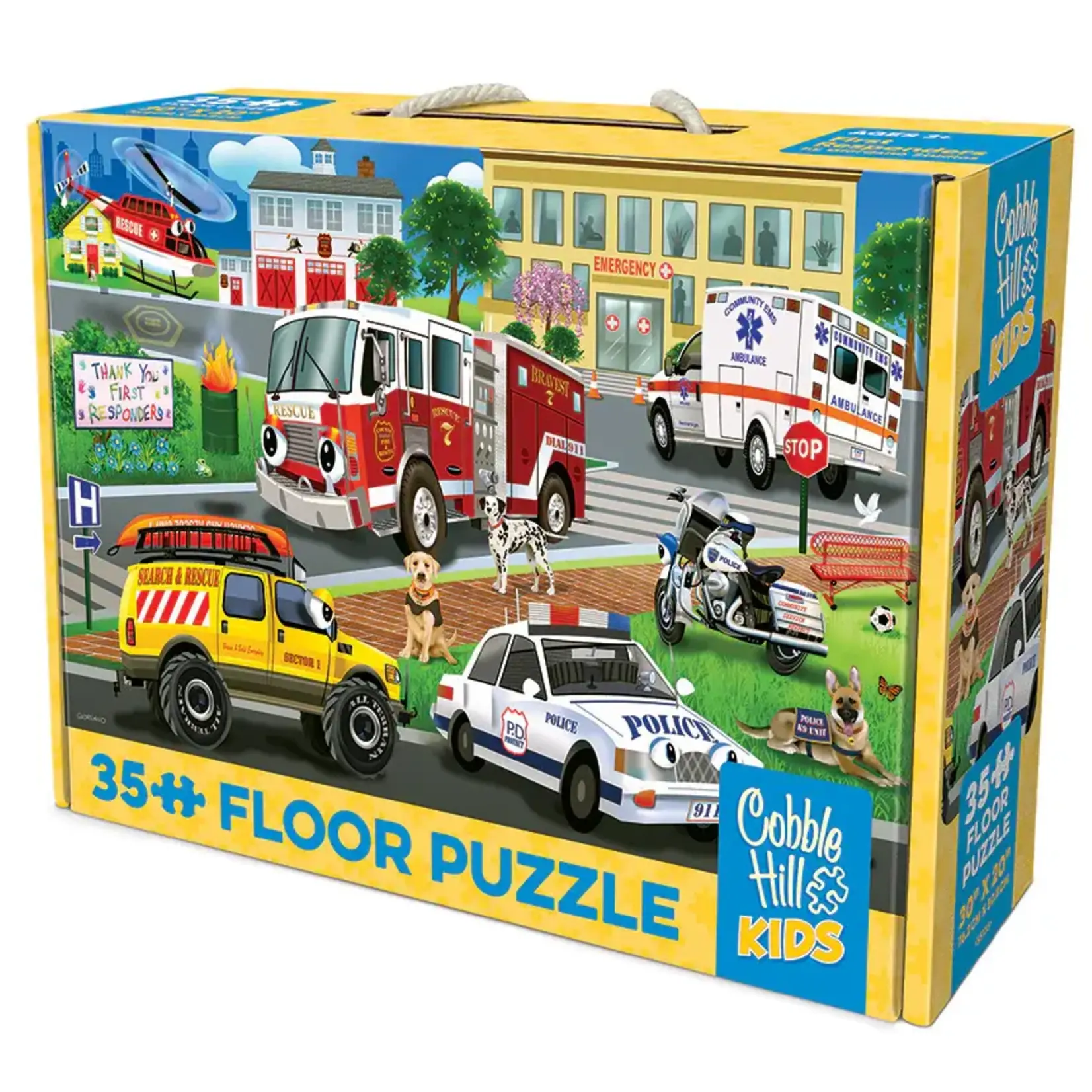 Cobble Hill Cobble Hill Floor Puzzle 35 - First Responders