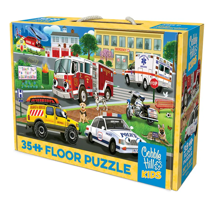 Cobble Hill Cobble Hill Floor Puzzle 35 - First Responders