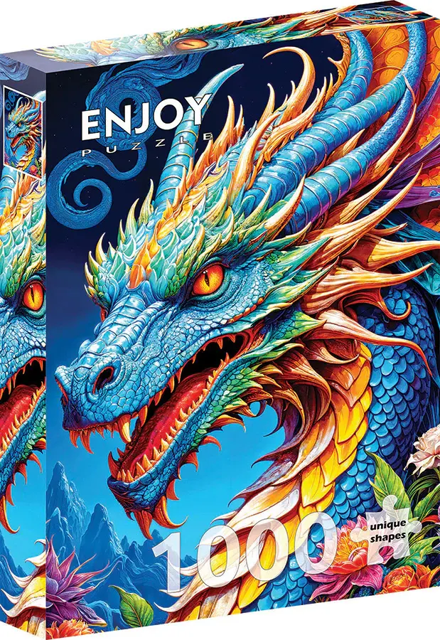 enjoy puzzle ENJOY 1000 Blue Dragon