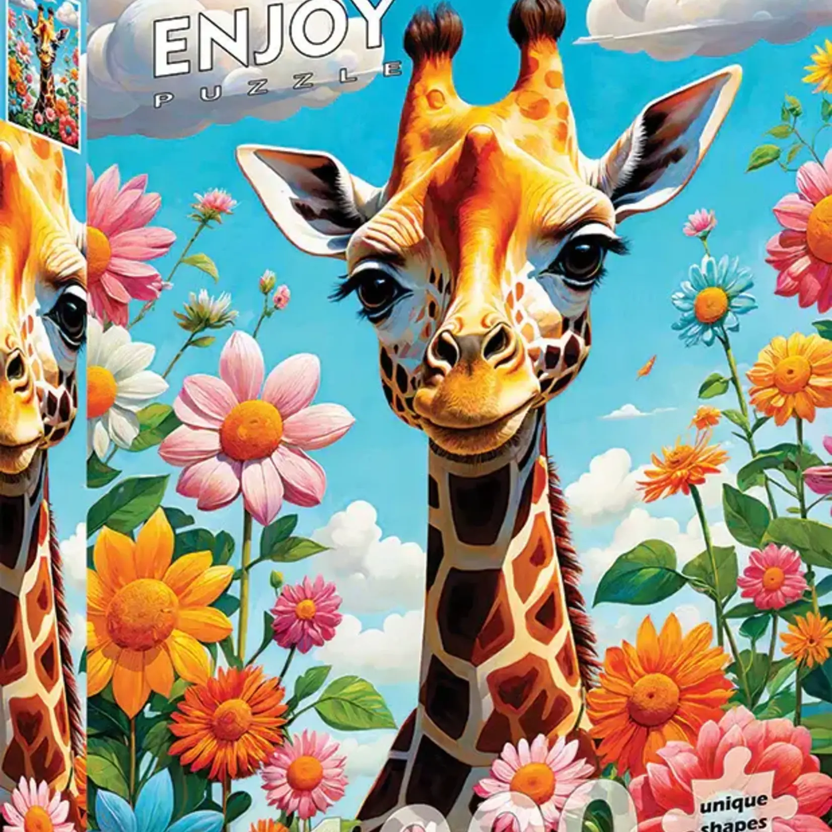 enjoy puzzle Enjoy 1000 - Cute Giraffe