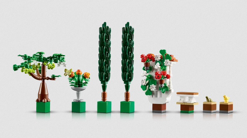 Lego Lego 10359 Icons - Le jardin à la fontaine