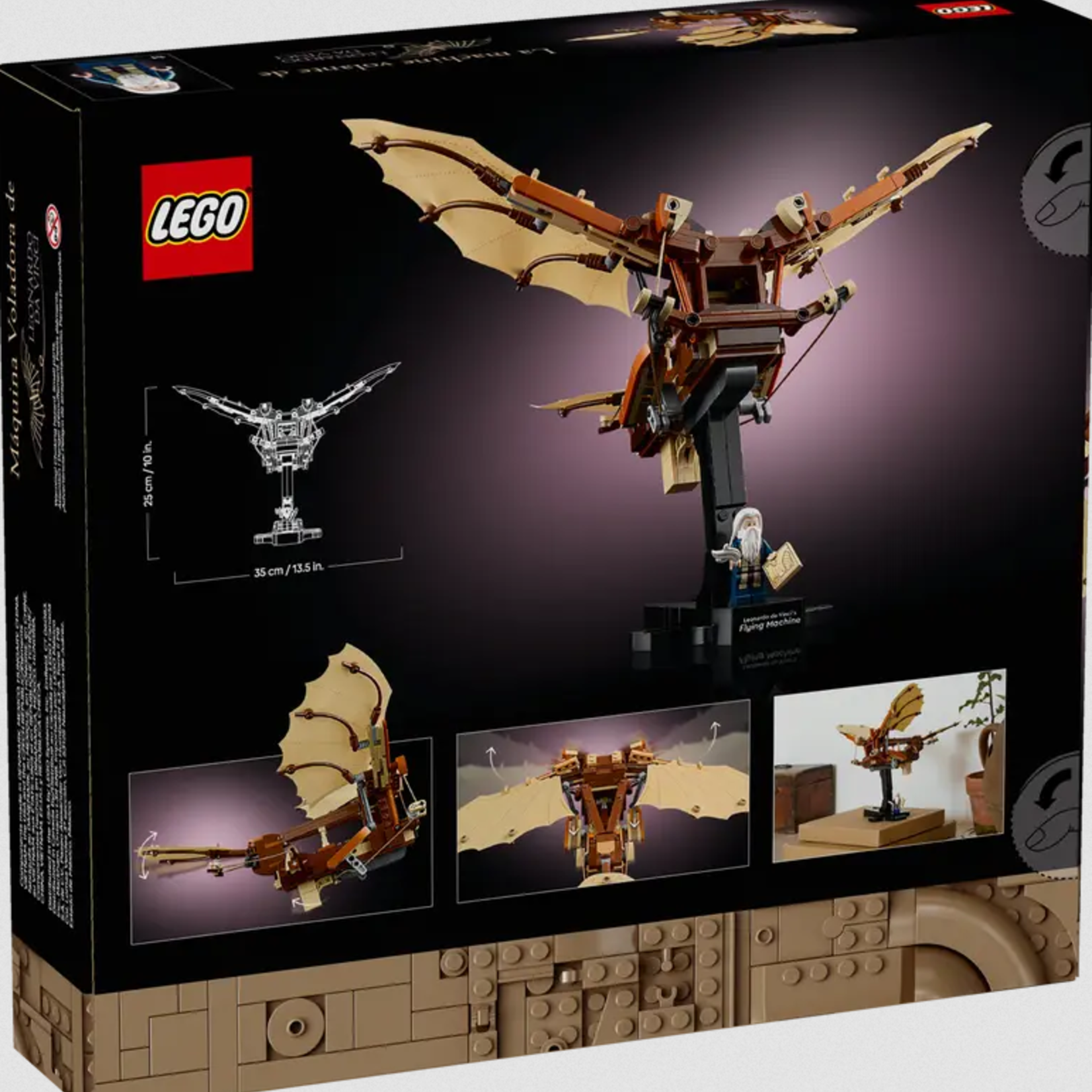 Lego Lego 10363 Icons - La machine volante de Leonardo da Vinci