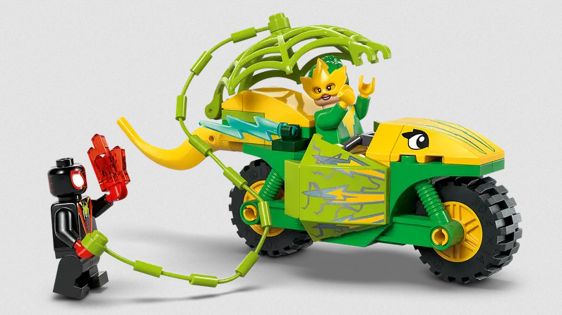 Lego Lego 11198 Marvel - La poursuite en dino-véhicules de Spin et Electro