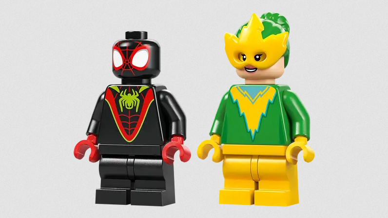 Lego Lego 11198 Marvel - La poursuite en dino-véhicules de Spin et Electro
