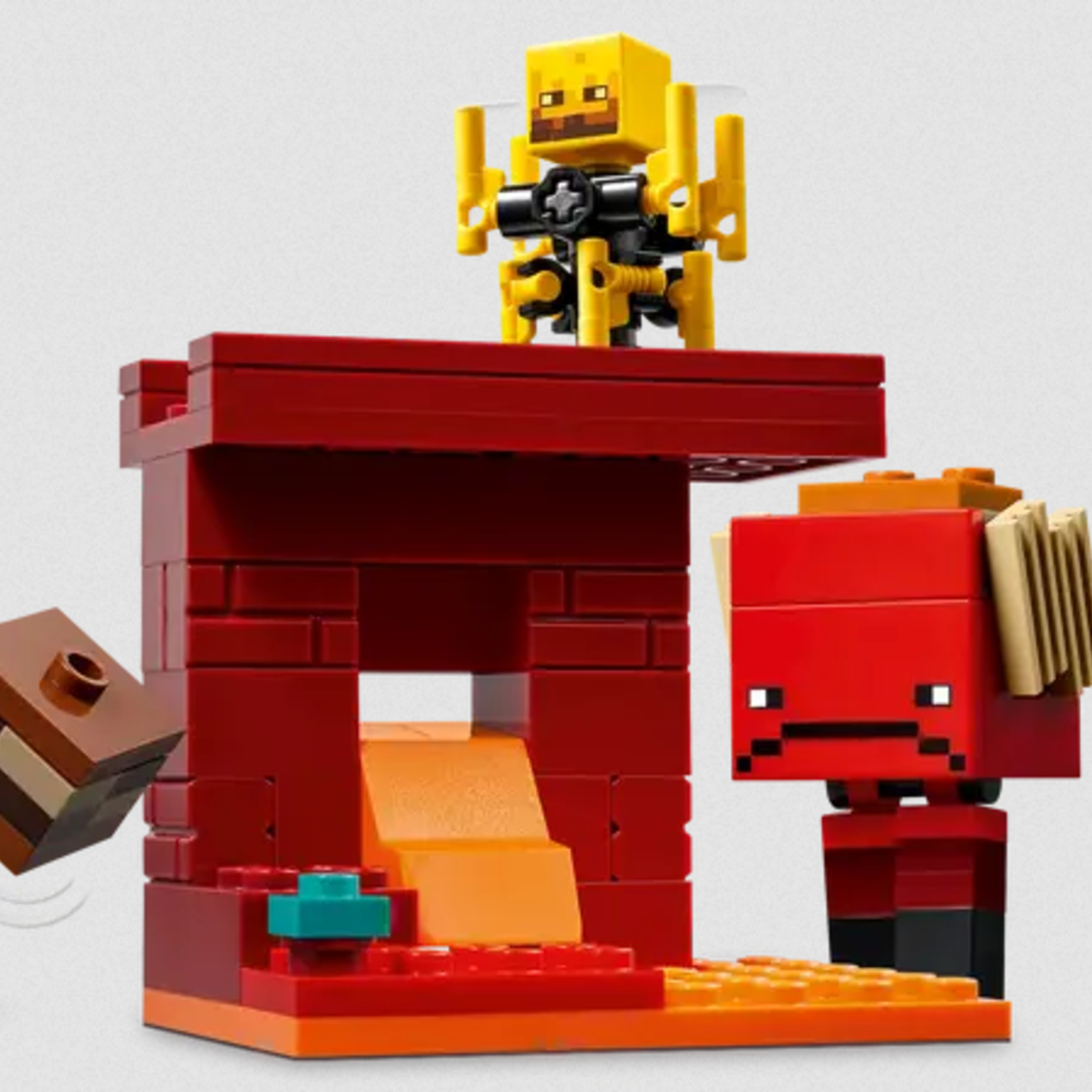 Lego Lego 21266 Minecraft - La bataille de la lave du Nether