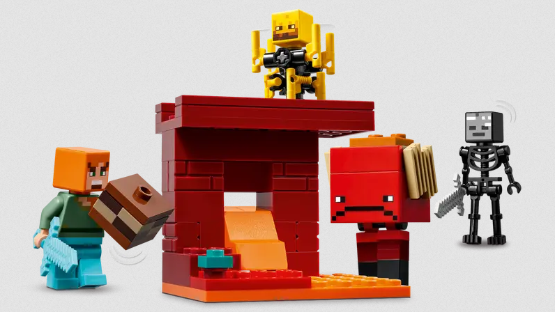 Lego Lego 21266 Minecraft - La bataille de la lave du Nether