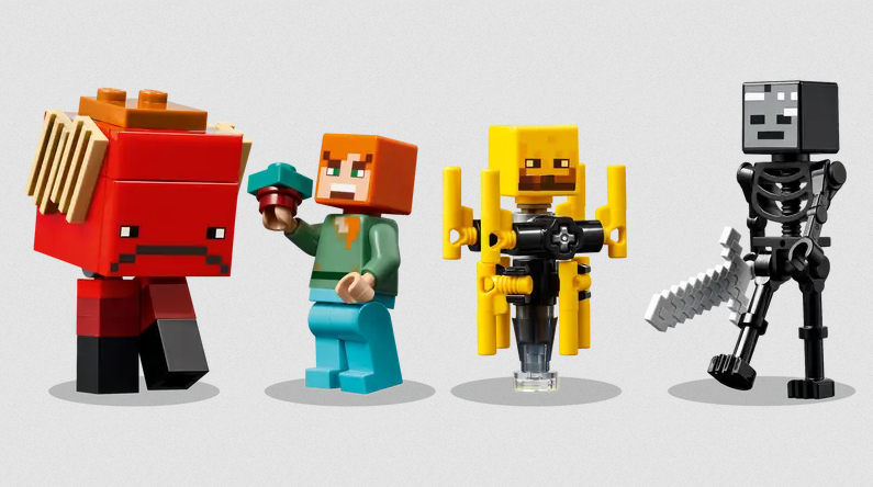 Lego Lego 21266 Minecraft - La bataille de la lave du Nether