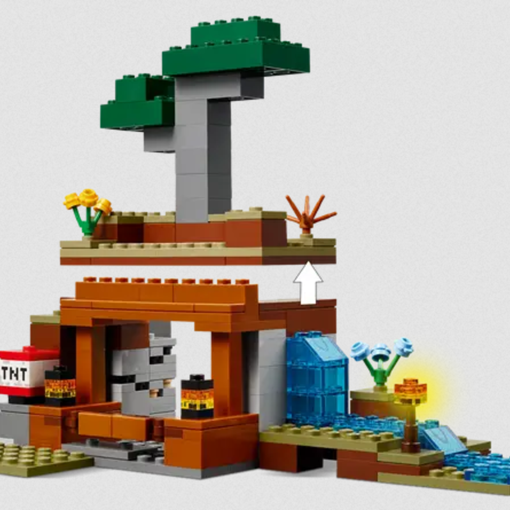 Lego Lego 21269 Minecraft - L’expédition dans la mine du tatou