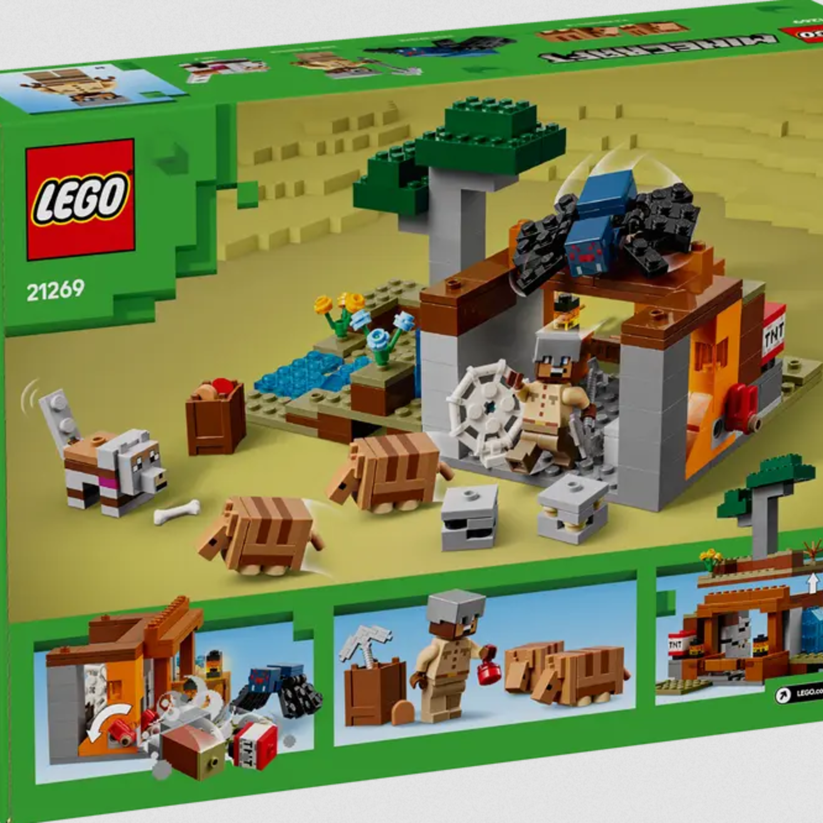 Lego Lego 21269 Minecraft - L’expédition dans la mine du tatou