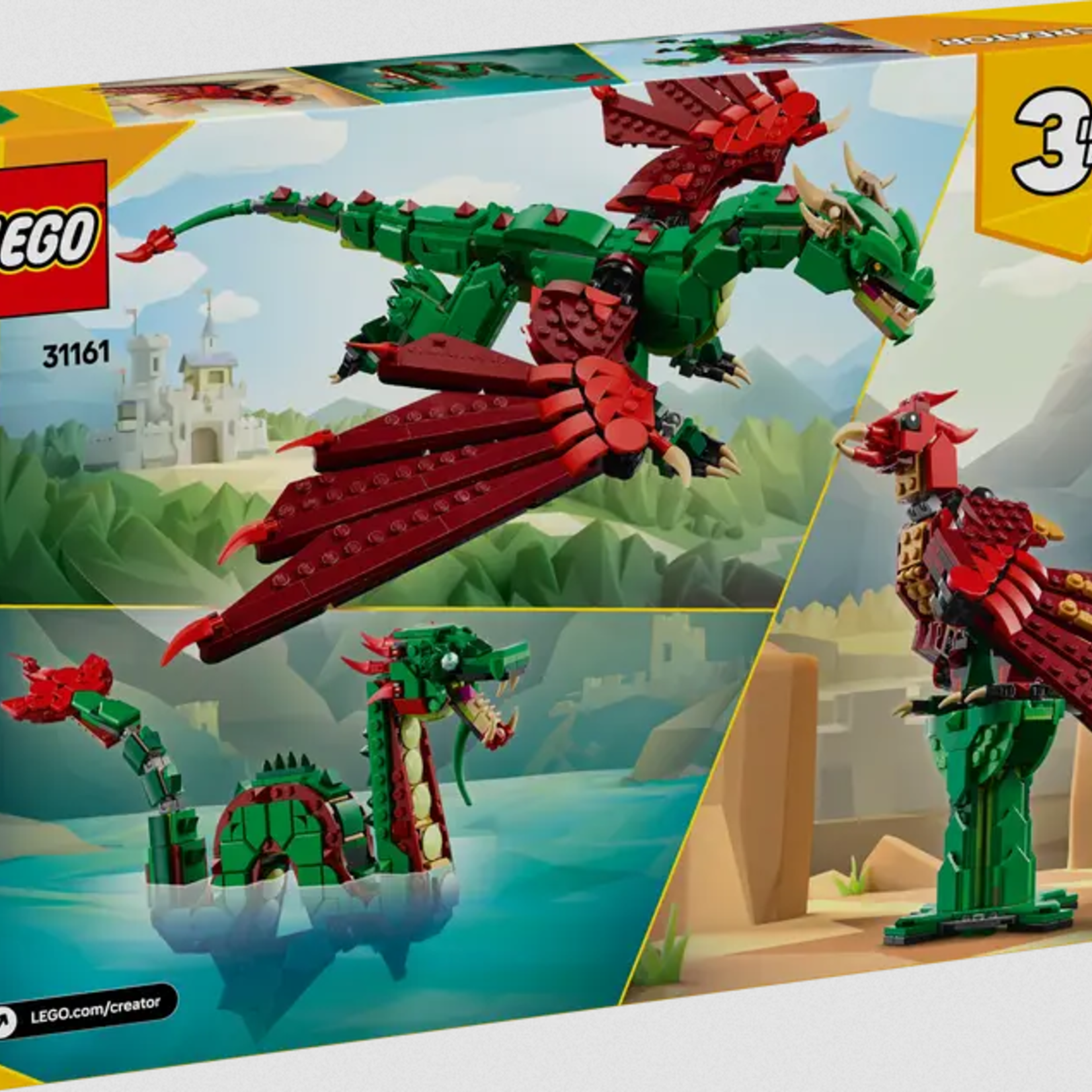 Lego Lego 31161 Creator - Le dragon médiéval