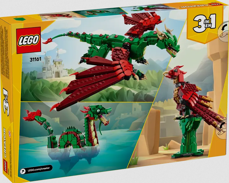 Lego Lego 31161 Creator - Le dragon médiéval