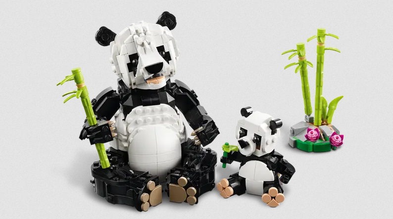 Lego Lego 31165 Creator - Les animaux sauvages : la famille de pandas