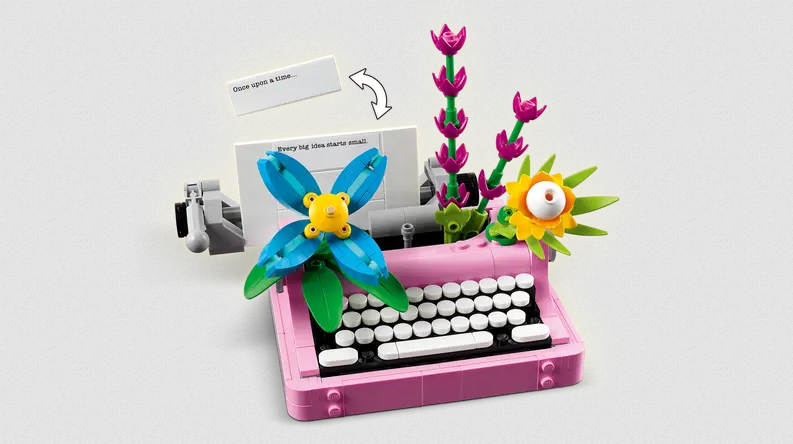 Lego Lego 31169 Creator - La machine à écrire avec des fleurs
