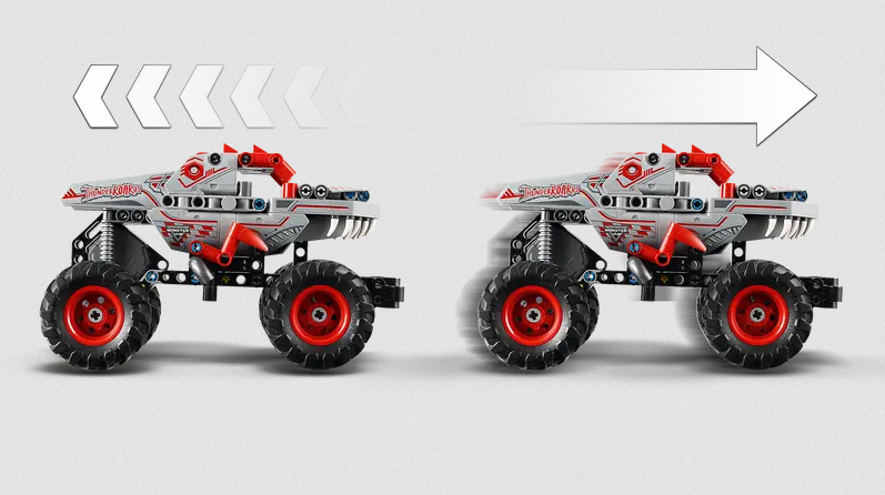 Lego Lego 42200 Technic - Monster Jam™ ThunderROARus™ à rétrofriction