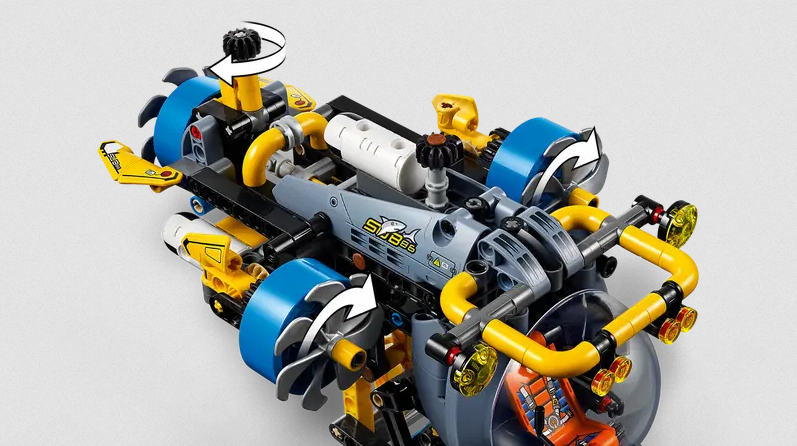 Lego Lego 42201 Technic - Le sous-marin de recherche en haute mer