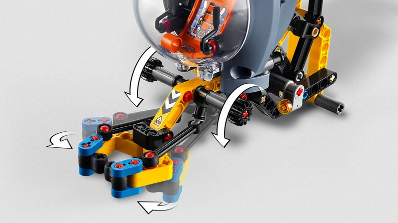 Lego Lego 42201 Technic - Le sous-marin de recherche en haute mer