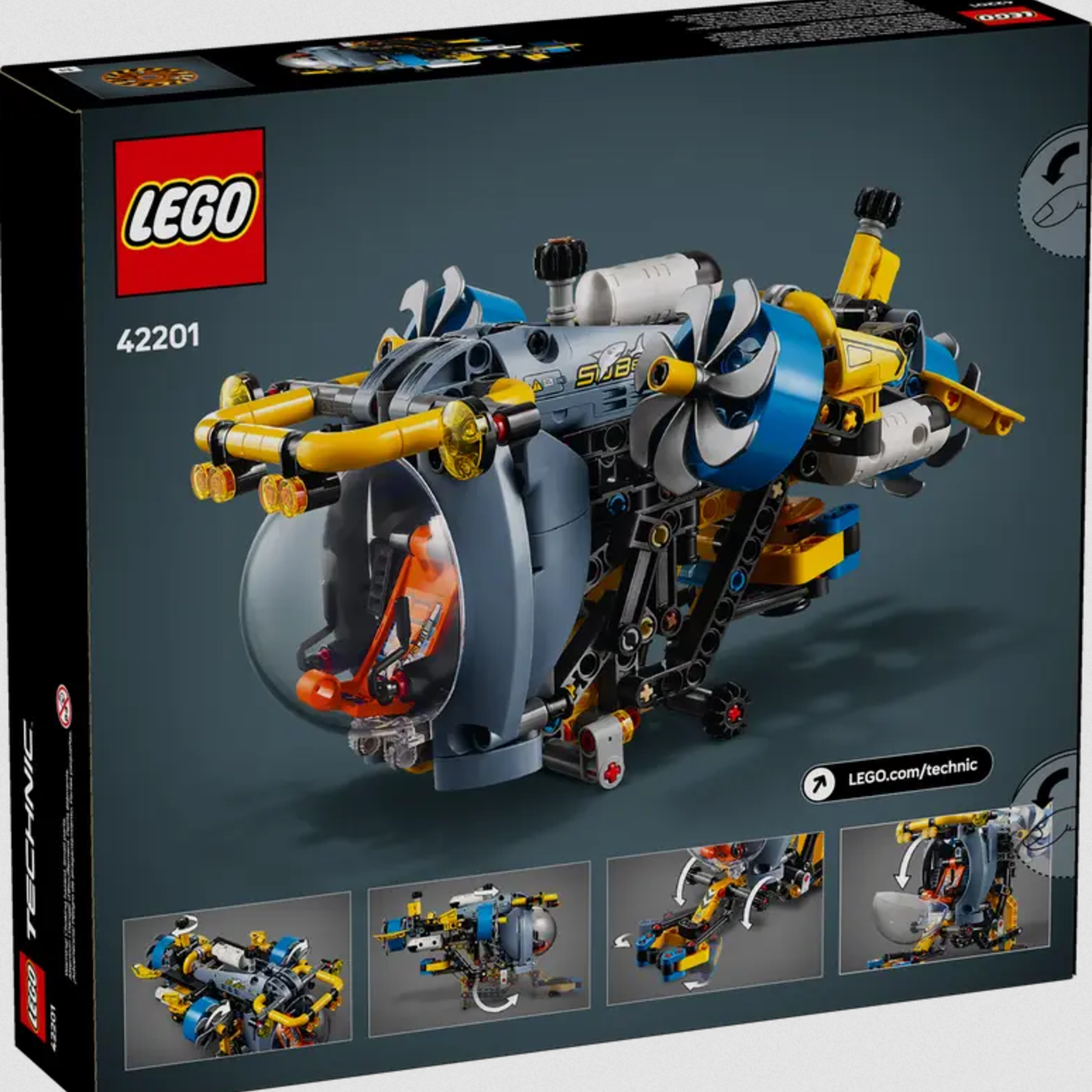 Lego Lego 42201 Technic - Le sous-marin de recherche en haute mer