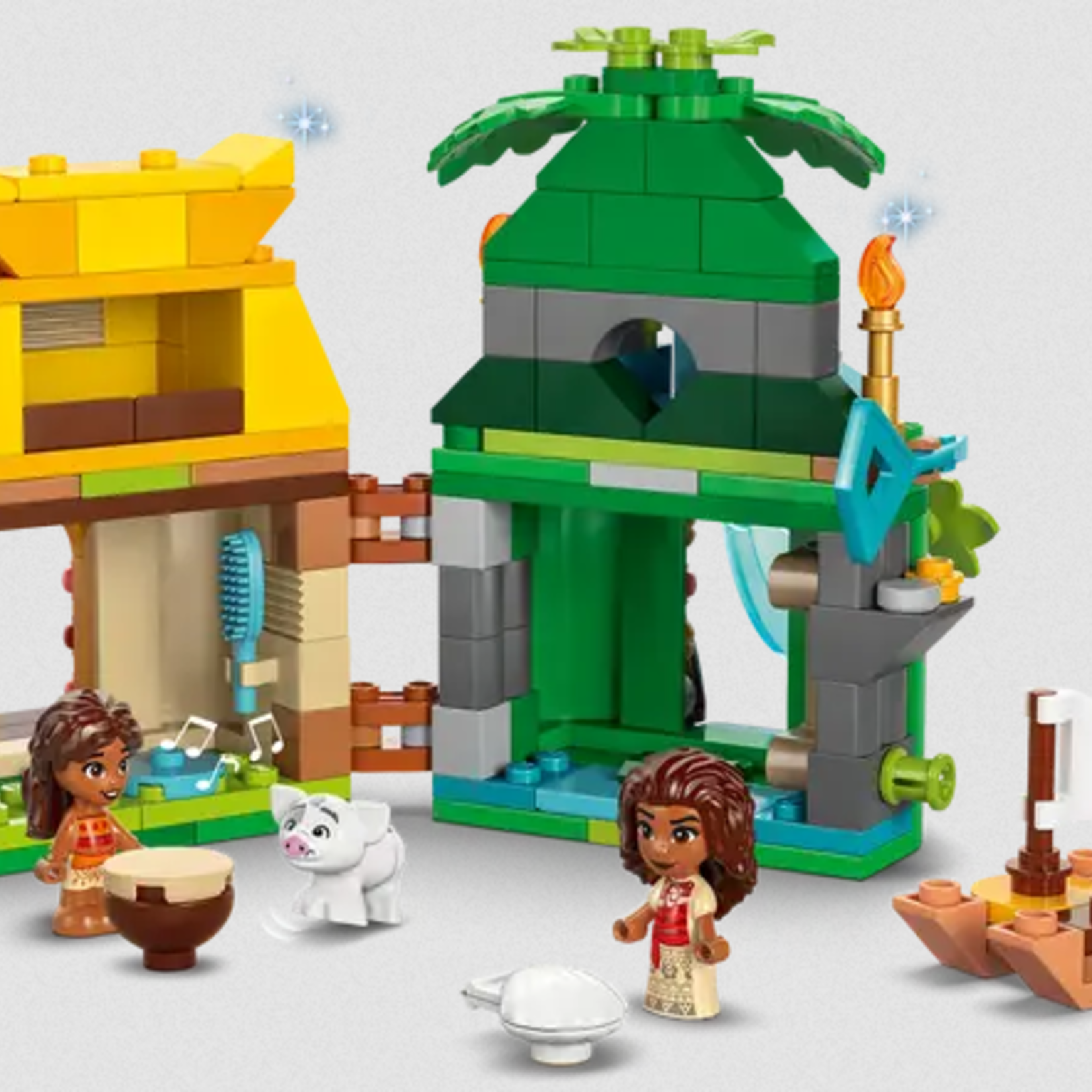 Lego Lego 43260 Disney - Les jeux de Moana sur l’île