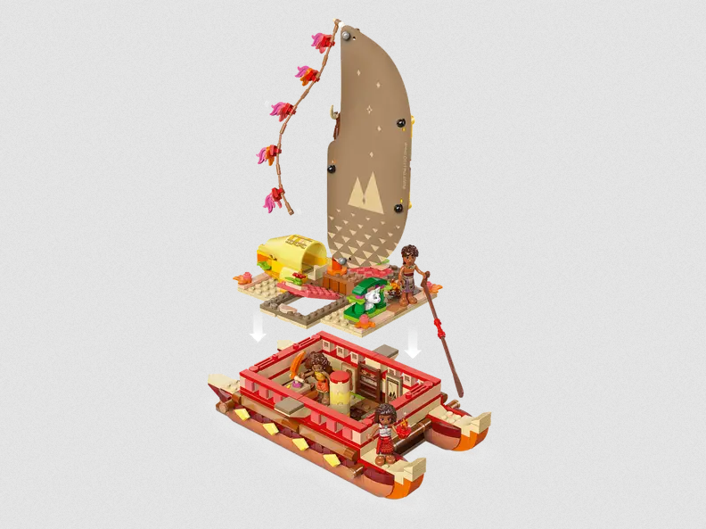 Lego Lego 43270 Disney - Le canot d’aventure de Moana
