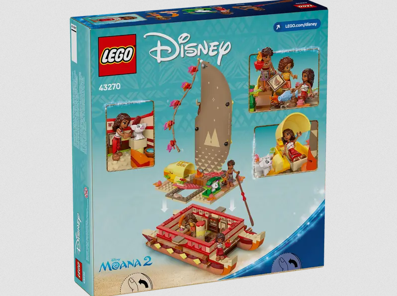 Lego Lego 43270 Disney - Le canot d’aventure de Moana