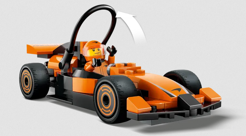 Lego Lego 60442 City - Le pilote de F1® avec la voiture de course McLaren