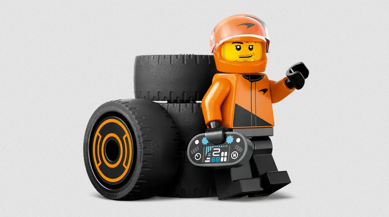 Lego Lego 60442 City - Le pilote de F1® avec la voiture de course McLaren