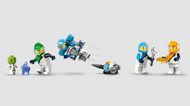 Lego Lego 60446 City - Le vaisseau galactique modulaire